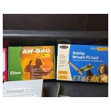 1990s PC Hardware Bundle - Samsung CD-ROM, Sound Card, Network Card & Modem