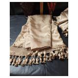 2 Metal Wall Pockets and 4 Curtain Panels