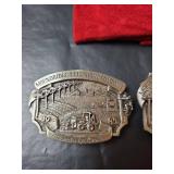 Moundridge Telephone Company Belt Buckle Set