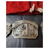 Moundridge Telephone Company Belt Buckle Set