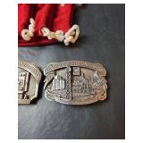 Moundridge Telephone Company Belt Buckle Set