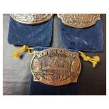 Newton Kansas Commemorative Belt Buckles