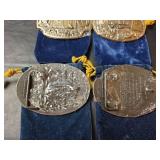 Newton Kansas Commemorative Belt Buckles