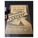 American Ace Harmonica with Instruction Book