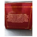 NIB 1969 Plymouth Barracuda 1:18 Diecast Model Car