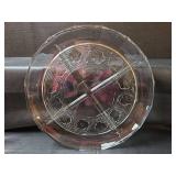 Pressed Glass Relish Trays