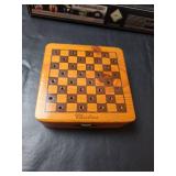 Monopoly Millionaire Board Game Bundle with Wooden Checkers Chest and Garfield Cards