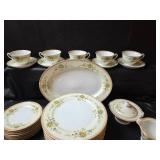 National China Patricia Dinnerware Set from Japan 34pc