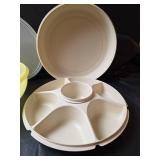 Tupperware Fix-N-Mix Bowl and Vegetable Keeper