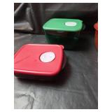 Tupperware Rock N Serve Microwave Containers Set
