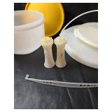 Tupperware Kitchen Set with Salt and Pepper Shakers