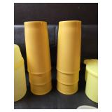 Tupperware Storage Containers, Scoops, and Drinking Cups