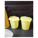 Tupperware Storage Containers, Scoops, and Drinking Cups