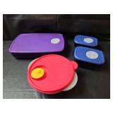 Tupperware Crystal Wave Microwave Set