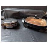 McGraw Edison Toastmaster Waffle Maker Model M7224 and Cooks Electric Skillet