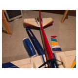 RC Model Aircraft Single Engine Plane