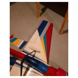 RC Model Aircraft Single Engine Plane