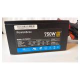 PowerSpec 750W 80+ Gold PC Power Supply PS 750GFM