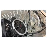 Lot of 5 Computer LED Fans