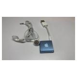 Apple iPod Shuffle 4th Generation Blue with Accessories