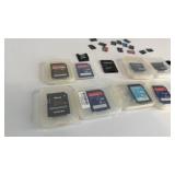 Mixed Lot SD Memory Cards Collection