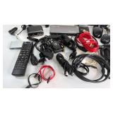 Mixed Lot of Computer Cables, Adapters and Accessories
