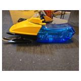 Avon Snowmobile Windjammer After Shave Bottle