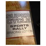 Avon Super Cycle Sports Rally Glass Motorcycle with Box