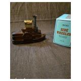 Avon Side Wheeler Riverboat Aftershave Decanter