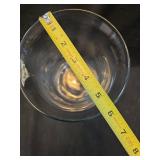 Art Deco Style Clear Glass Vases