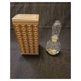 Avon Crystal Faces Roses Cologne Set