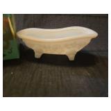 Avon Victoriana Soap Dish with Moonwind Soap
