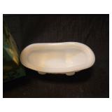 Avon Victoriana Soap Dish with Moonwind Soap