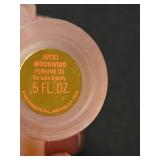 Avon Moonwind Perfume Oil Set with Holders