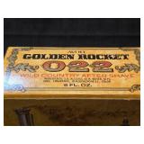 Avon Golden Rocket 822 Train Aftershave Bottle
