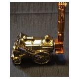 Avon Golden Rocket 822 Train Aftershave Bottle