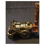 Avon Golden Rocket 822 Train Aftershave Bottle