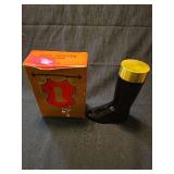 Avon Leather Cologne Boot Bottle 8 FL OZ