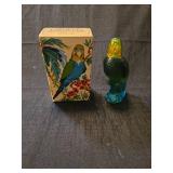 Island Parakeet Moonwind Cologne with Blue Glass Bird Bottle