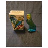 Island Parakeet Moonwind Cologne with Blue Glass Bird Bottle
