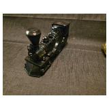 Avon Steam Locomotive Glass Decanters Set