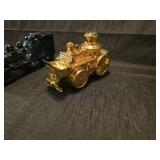 Avon Steam Locomotive Glass Decanters Set