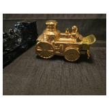 Avon Steam Locomotive Glass Decanters Set