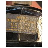 Avon Steam Locomotive Glass Decanters Set