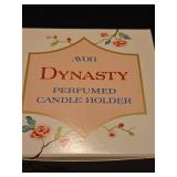 Avon Dynasty Perfumed Candle Holder Set