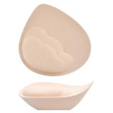 KSang Super Thick Bra Pads Inserts for Push Up, Bra Pads Breast Enhancers Add 1-2 Cups for Women Dresses, Swimsuits, Sport, Fit A/B - Beige