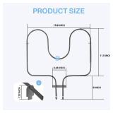 Oven Bake Element Fits for Amana Whirlpool ARR630 ART6110 77001094 WP77001094 CH5910 Oven Heating Element Replacement 8190056 AP4104297 AP6011444