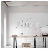 Magnetic Dry Erase Whiteboard 78"x40"- Self-Adhesive Flexible Wall Board Kit with 11 Markers, 6 Magnets, Magnetic Eraser & Holder - Ultra Smooth Writing, Effortless Clean for Office, Home, School 