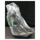 United Ortho Plantar Fasciitis Adjustable Leg Support Brace Fits Right or Left Foot for Soreness Relief, Foot Pain and Stretching, Medium, Black