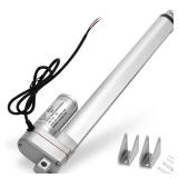 ECO-WORTHY Linear Actuator Heavy Duty 3000N/660lbs with Mounting Brackets Multi-Function (12V, 12\") Retail- $48